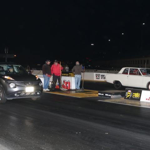 Sport Street final with Steve DelBuono Jr., the winner, on the left side and Ken Kalis, the runner up.